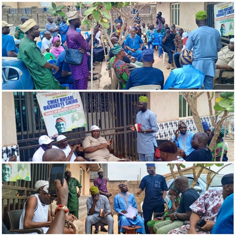 Oyo Lawmaker, Waheed Akintayo Meets Over 200 Communities In Taska, Liberty Academy, IDI Iroko Adewole and Environs • Donates 1m For Road Palliative Measures