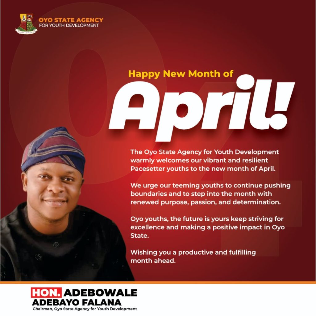 Oyo Youth Development Agency Felicitates Youths, Urges Commitment to Growth, Positive Impact