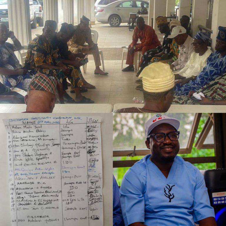 VIDEO: PDP Elders Endorse Engr. Kolawole Sheu Adedeji for Ido/Ibarapa East Reps Ticket in 17–2 Vote