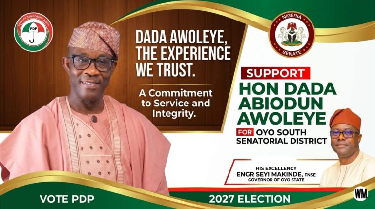 Public office Not Souvenir, Politicians Must Work to Earn it – Oyo South Senatorial Aspirant, Awoleye