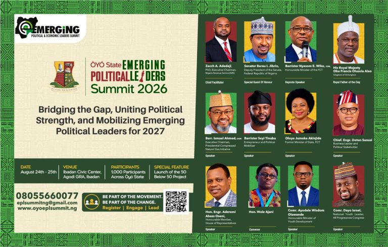 Oyo 2027: Sarafa Alli Set to Sign Generational Inclusion Pact at Emerging Leaders Summit