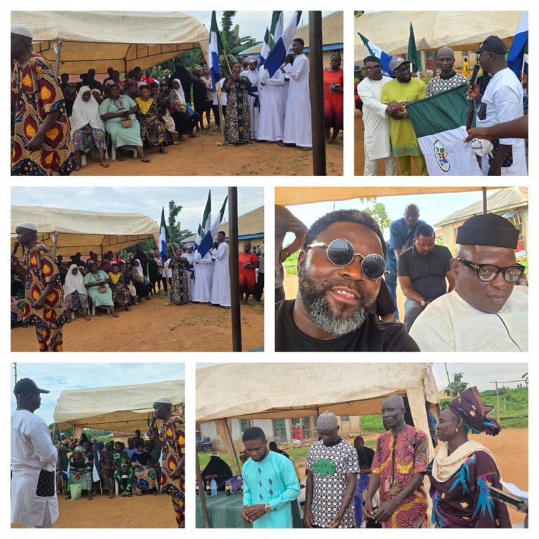 KSA Visits Akowo Communities, Welcomes APC Defectors, Delivers Development Support