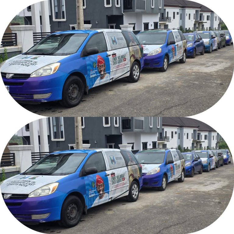 2027: KSA Unveils Campaign Vehicles Ahead of Ido/Ibarapa East Federal Constituency Race