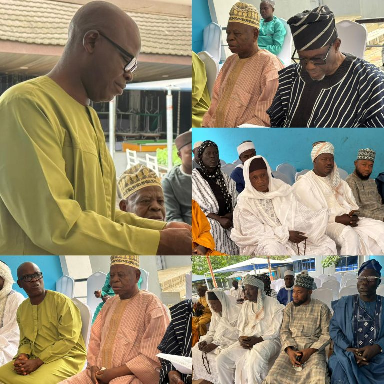 Jubril Dotun Sanusi Receives Ibadan Chief Imam, Top Islamic Scholars Ahead of Yorubaland Muslim Conference