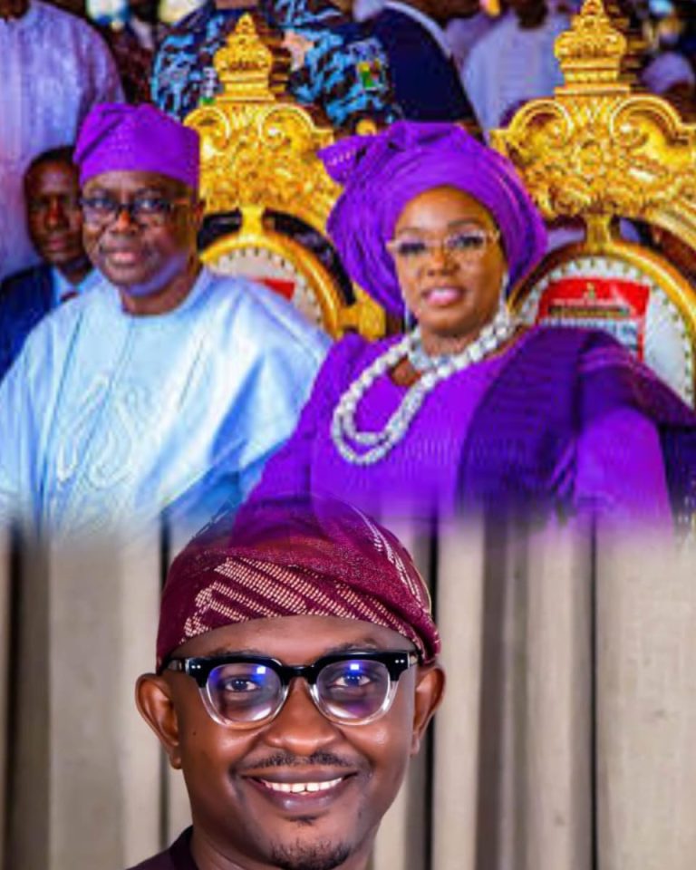 Oyekunle Hails Makinde, Wife on Aare, Yeye Soludero Installation