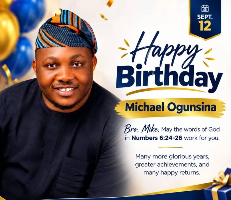 BIRTHDAY: Oyo Agency for Youth Celebrates APM Publicity Secretary, Ogunsina Michael