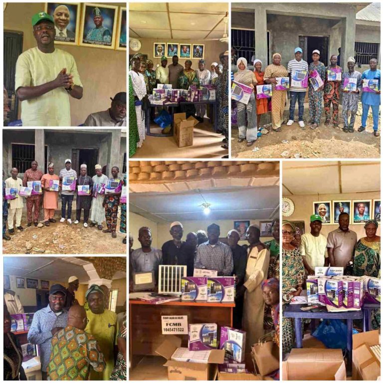 Light Up Oluyole: Oyo Assembly Lawmaker, Akintayo Extends Solar Streetlight Rollout to Five Wards, Pledges More