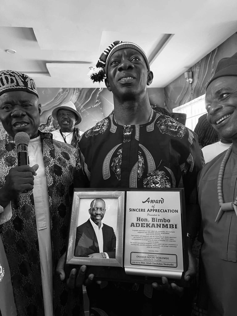 Oyo 2027: Ohanaeze Ndigbo Declares Support for Adekanmbi, Advocates Inclusive Governance