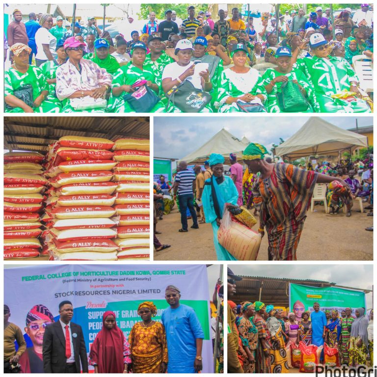 Oyekunle Sustains Sixth Consecutive Food Palliative Distribution for Ibadan North Residents