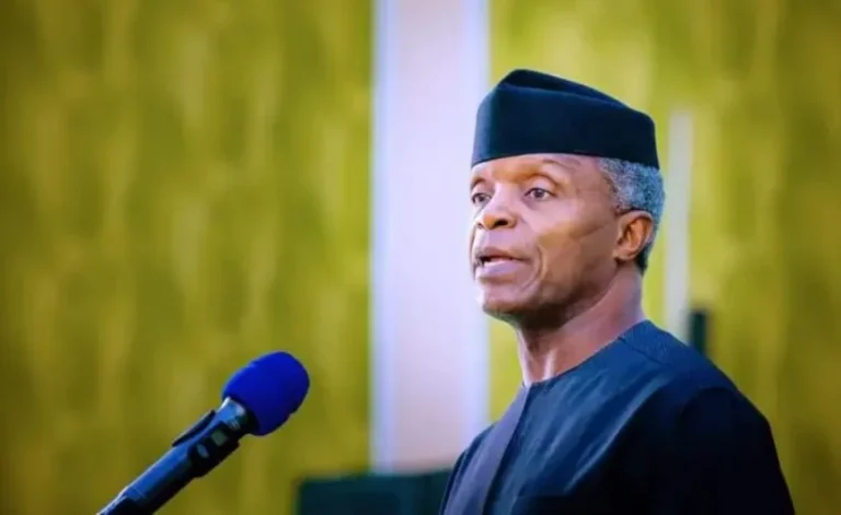 Lab Test Showed My Wife’s Fresh Orange Juice Unfit For Consumption – Osinbajo