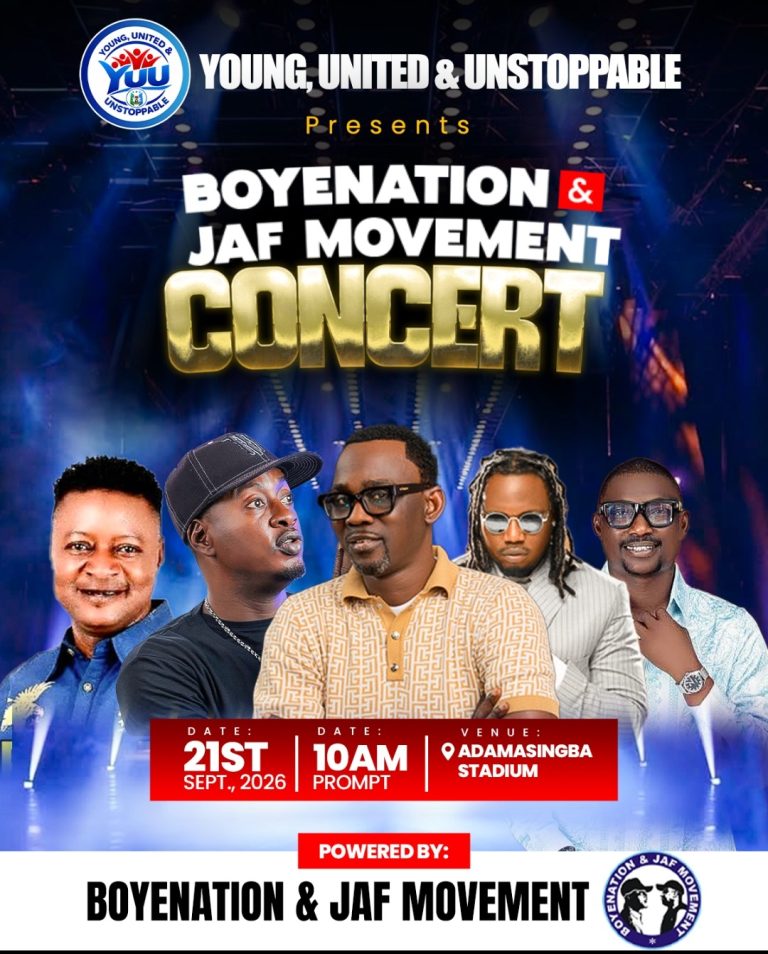 Boye Nation, JAF Mobilise Oyo Youths for Adamasingba Concert, APM Declaration
